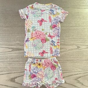 Posh Peanut “Nicolette” Ruffled Short Set - 3T